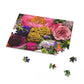 Floral Bouquet Jigsaw Puzzle — Vibrant Garden 120/252/500-Piece Puzzle
