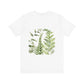 Botanical Fern Tee: Soft Cotton Nature Lover Shirt