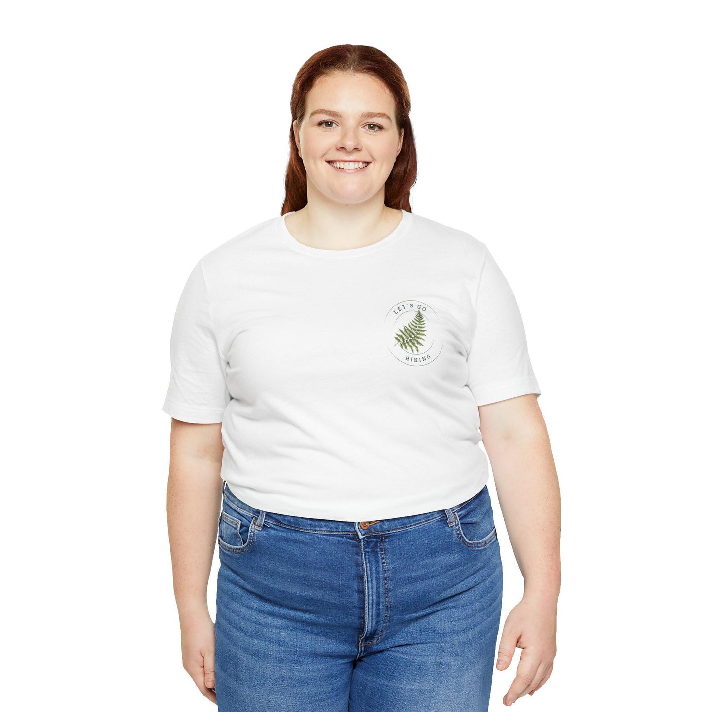 Botanical Fern Tee: Soft Cotton Nature Lover Shirt