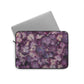 Purple Hydrangea Laptop Sleeve — Floral Protective Case for MacBook & Laptops