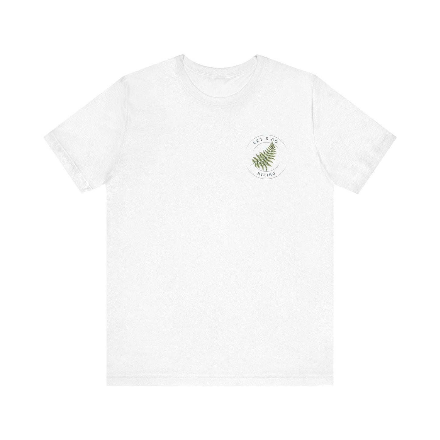 Botanical Fern Tee: Soft Cotton Nature Lover Shirt