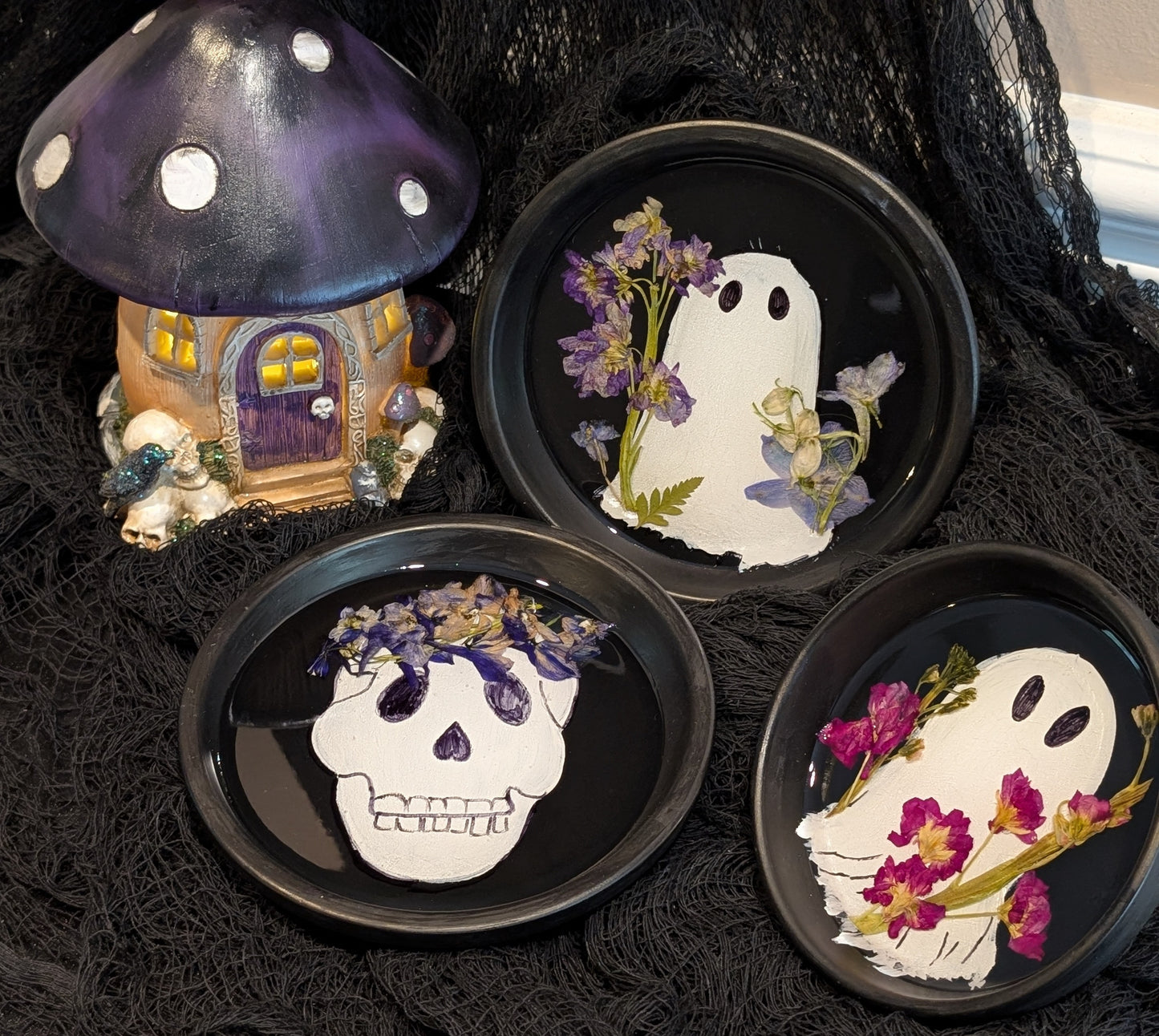 Flower Trinket Trays